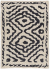 Surya Atlas ATS-1001 Charcoal Area Rug by Beth Lacefield 2' X 3'