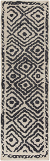 Surya Atlas ATS-1001 Charcoal Area Rug by Beth Lacefield 2'6'' x 8' Runner