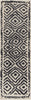Surya Atlas ATS-1001 Charcoal Area Rug by Beth Lacefield 2'6'' X 8' Runner