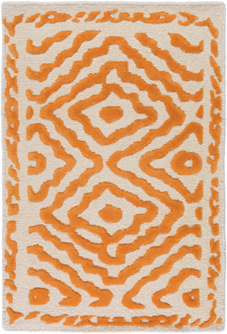 Surya Atlas ATS-1003 Burnt Orange Area Rug by Beth Lacefield 2' x 3'