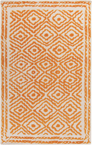 Surya Atlas ATS-1003 Burnt Orange Area Rug by Beth Lacefield 5' x 8'