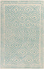 Surya Atlas ATS-1004 Teal Area Rug by Beth Lacefield 5' x 8'