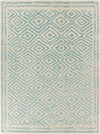 Surya Atlas ATS-1004 Teal Area Rug by Beth Lacefield 8' x 11'