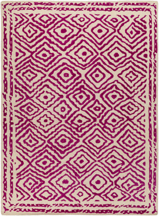 Surya Atlas ATS-1005 Magenta Area Rug by Beth Lacefield 8' x 11'