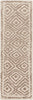 Surya Atlas ATS-1006 Taupe Area Rug by Beth Lacefield 2'6'' x 8' Runner