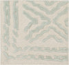 Surya Atlas ATS-1007 Sea Foam Hand Knotted Area Rug by Beth Lacefield 16'' Sample Swatch