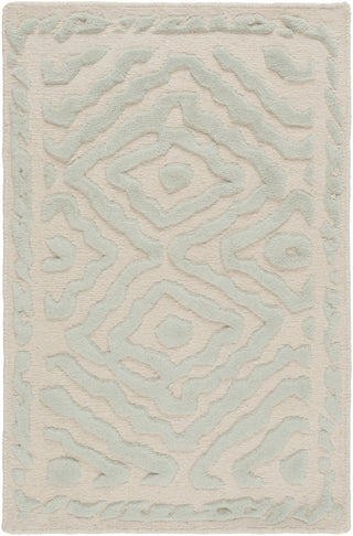 Surya Atlas ATS-1007 Sea Foam Area Rug by Beth Lacefield 2' x 3'