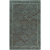 Surya Atlas ATS-1013 Teal Area Rug by Beth Lacefield 5' x 8'