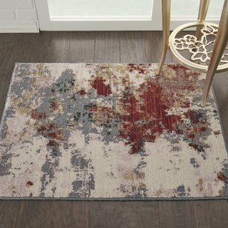 Nourison Artworks ATW01 Slate Multi Area Rug