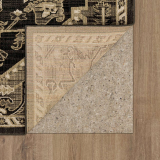 Karastan Elements Augustine Onyx Area Rug Back Image