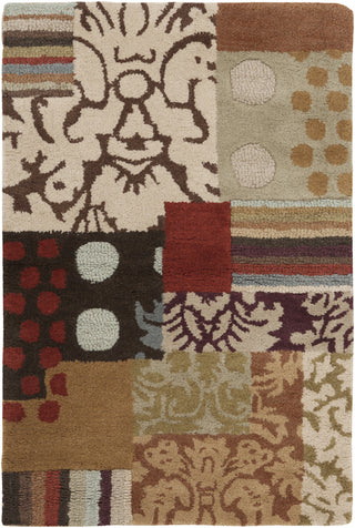 Surya Aurora AUR-1007 Chocolate Area Rug 2' x 3'