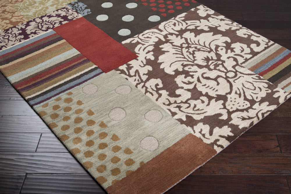Surya Aurora AUR-1007 Area Rug 5x8 Corner Feature