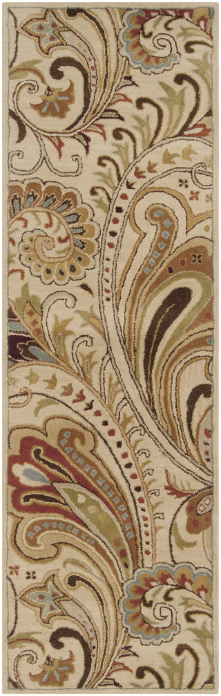 Surya Aurora AUR-1008 Beige Area Rug 2'6'' x 8' Runner