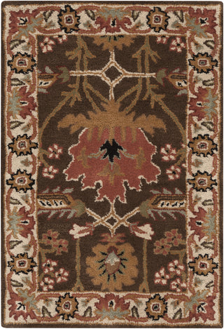 Surya Aurora AUR-1031 Chocolate Area Rug 2' x 3'