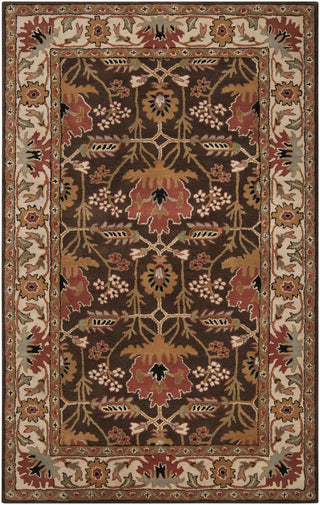 Surya Aurora AUR-1031 Chocolate Area Rug 5' x 8'