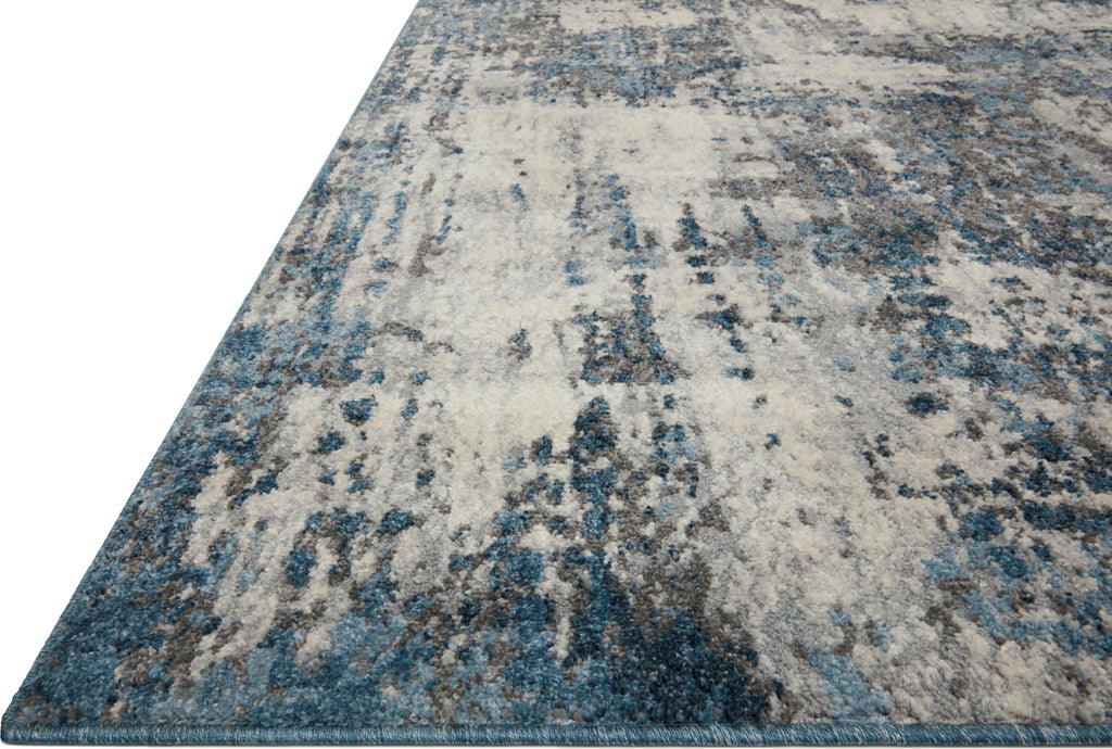 Loloi II Austen AUS-01 Natural/Ocean Area Rug Corner Image