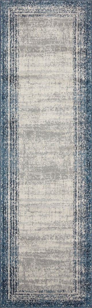 Loloi II Austen AUS-02 Pebble/Blue Area Rug