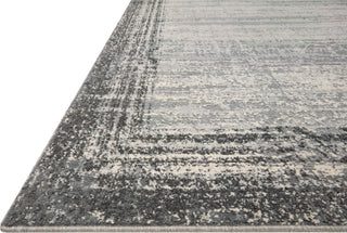 Loloi II Austen AUS-02 Pebble/Charcoal Area Rug Corner Image