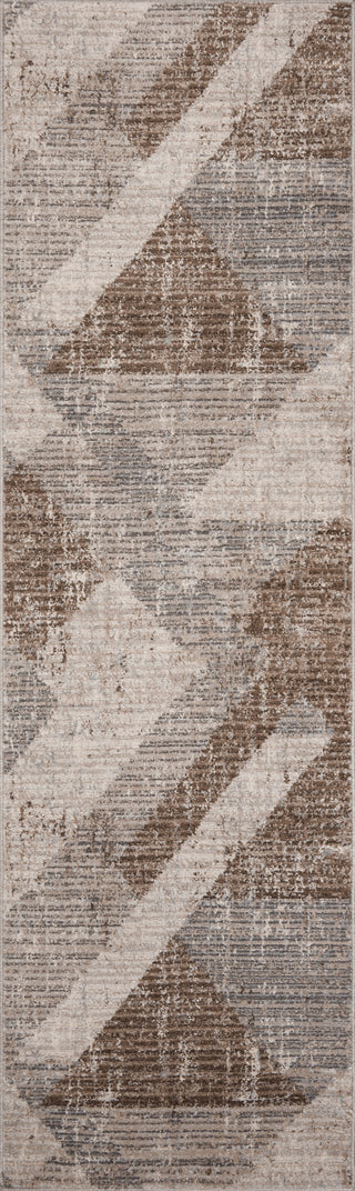 Loloi II Austen AUS-04 Stone/Bark Area Rug 2'4''x 8'0'' Runner