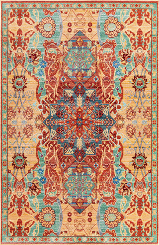 Unique Loom Austin T-B210A Peach Area Rug main image