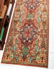 Unique Loom Austin T-B210A Peach Area Rug Runner Lifestyle Image