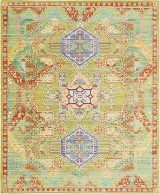 Unique Loom Austin T-B213B Light Green Area Rug main image