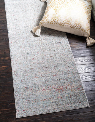 Unique Loom Austin T-E320C Gray Area Rug Runner Lifestyle Image