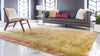 Unique Loom Austin T-E320C Yellow Area Rug Square Lifestyle Image