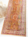 Unique Loom Austin T-G010A Gold Area Rug Runner Lifestyle Image