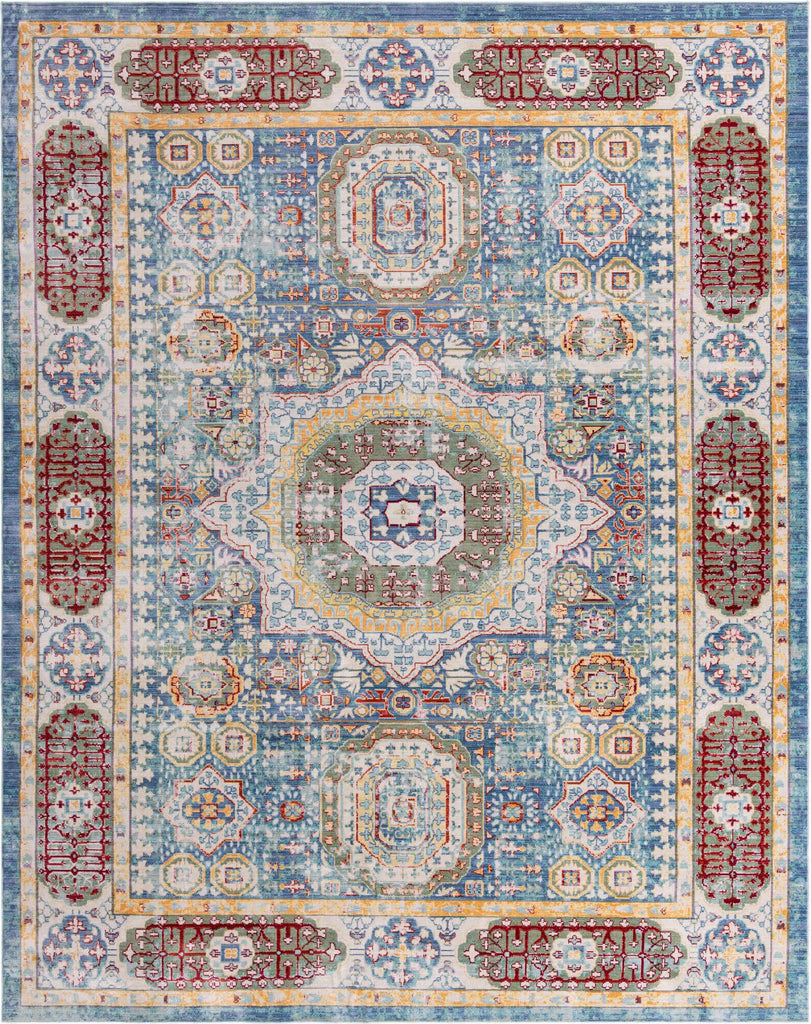 Unique Loom Austin T-G016A Blue Area Rug main image