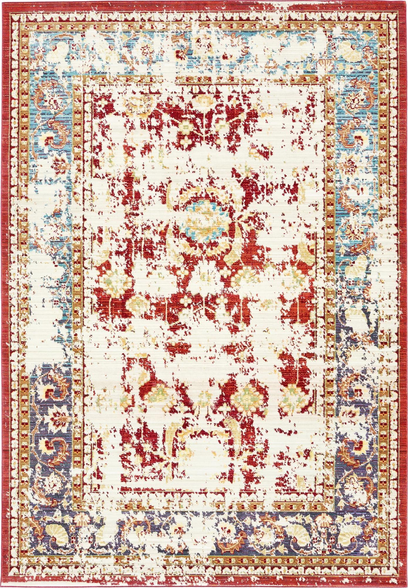 Unique Loom Austin T-G584a Red Area Rug main image