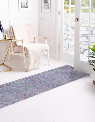 Unique Loom Austin T-G589A Violet Area Rug Runner Lifestyle Image