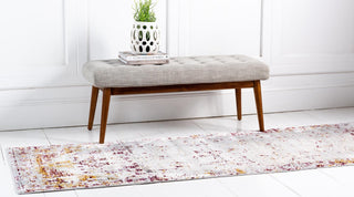 Unique Loom Austin T-H101B Gray Area Rug Runner Lifestyle Image