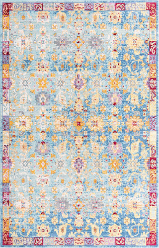 Unique Loom Austin T-H214B Blue Area Rug main image