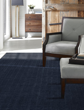 Kalaty Avalon AV-198 Midnight Blue Area Rug