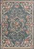 KAS Avalon 5602 Slate Blue Aubusson Area Rug main image
