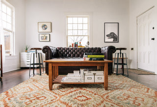 Loloi Avanti AV-01 Spice / Mist Area Rug Room Scene 2