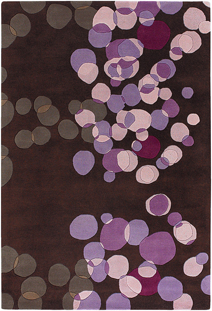 Chandra Avalisa AVL-6114 Brown/Purple/Pink/Taupe Area Rug main image