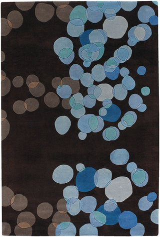 Chandra Avalisa AVL-6116 Brown/Blue/Taupe Area Rug main image