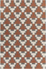 Chandra Avon AVO-34401 Rust/Grey/White Area Rug main image