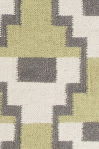 Chandra Avon AVO-34402 Green/Grey/White Area Rug Close Up