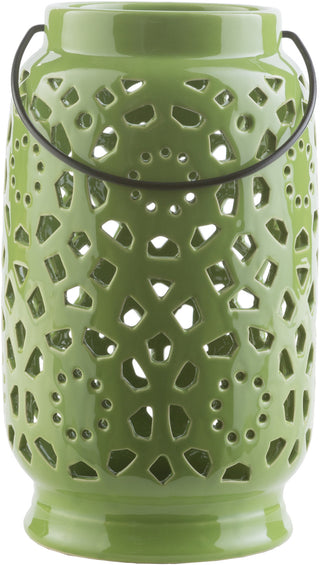 Surya Avery AVR-926 Lime Lantern Large 6.5 X 6.5 X 11 inches