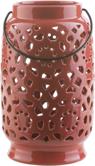 Surya Avery AVR-927 Poppy Lantern Large 6.5 X 6.5 X 11 inches