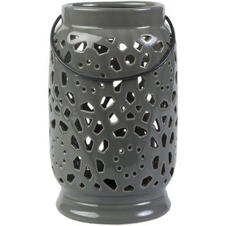 Surya Avery AVR-930 Medium Gray Lantern Medium 5.7 X 5.7 X 9.4 inches