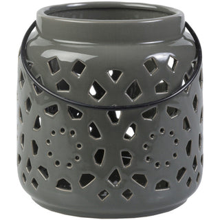 Surya Avery AVR-930 Medium Gray Lantern Small 6.3 X 6.3 X 6.5 inches