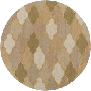 Artistic Weavers Pollack Morgan Yellow Multi Area Rug Round