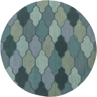 Artistic Weavers Pollack Morgan Teal Multi Area Rug Round