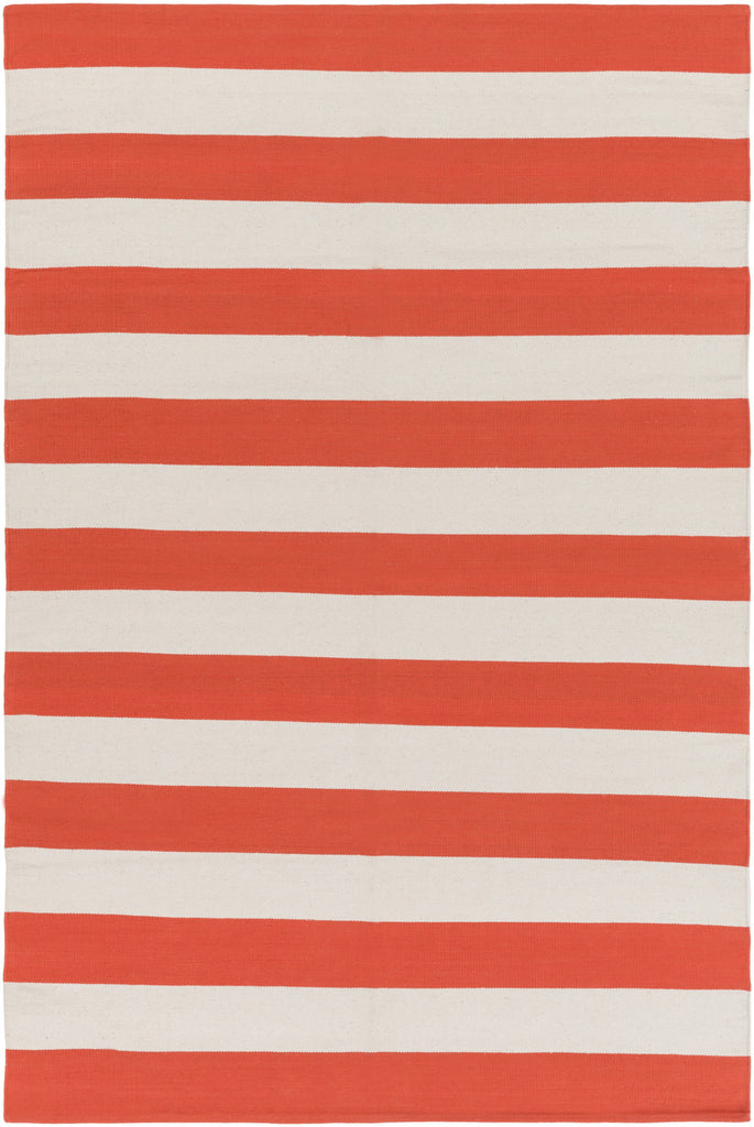 Artistic Weavers City Park Lauren Coral/Ivory Area Rug main image