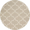 Artistic Weavers Pollack Keely Gray/Ivory Area Rug Round
