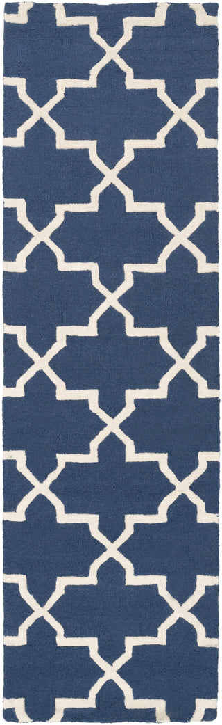 Artistic Weavers Pollack Keely Navy Blue/Ivory Area Rug Runner